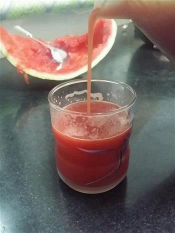 杀渴解暑最佳饮品-西瓜汁的做法步骤6