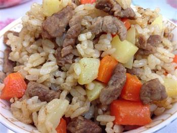 牛肉土豆焖饭-超级简单易上手的懒人菜谱的做法步骤3