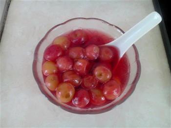 酸甜冰糖樱桃罐头的做法步骤6