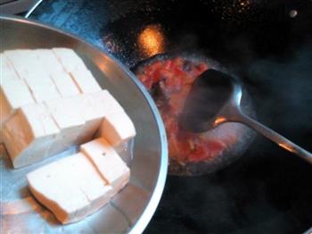 番茄豆腐烩鱼肉的做法步骤6
