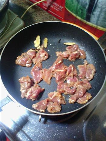 四季豆炒肉的做法步骤4