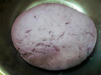 紫薯豆沙包的做法图解7