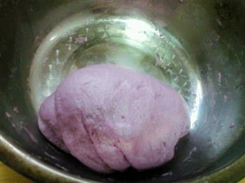 紫薯豆沙包的做法步骤9