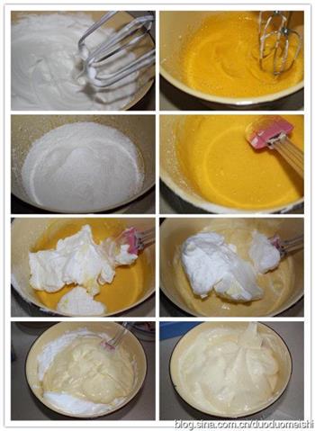 细致绵软的小戚风-橙香杯子蛋糕的做法步骤2