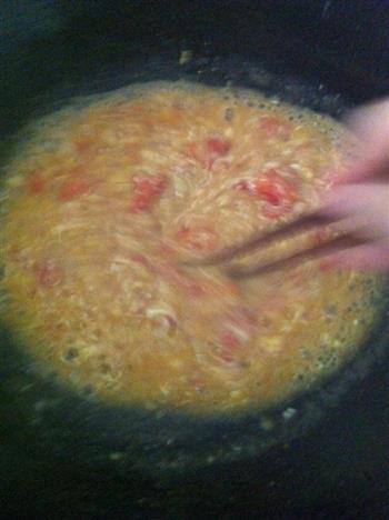 西红柿鸡蛋疙瘩面汤的做法步骤6