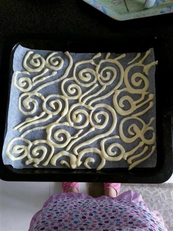祥云彩绘蛋糕卷的做法步骤11