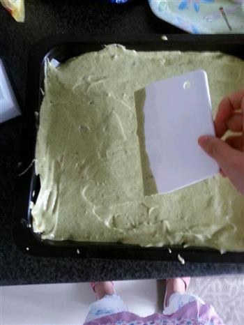 祥云彩绘蛋糕卷的做法步骤14