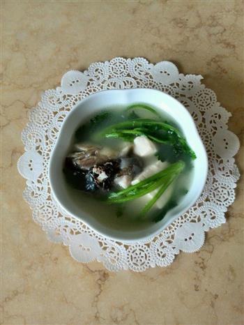 芫茜豆腐鱼头汤的做法步骤6