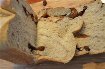 面包机版肉桂葡萄干面包的做法步骤10