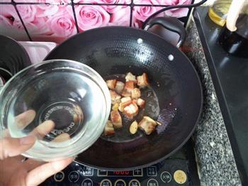 烧肉炖白菜豆腐的做法步骤6