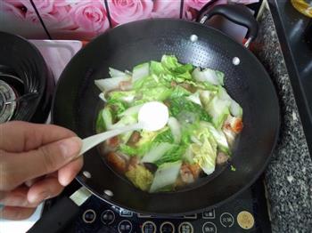 烧肉炖白菜豆腐的做法步骤9
