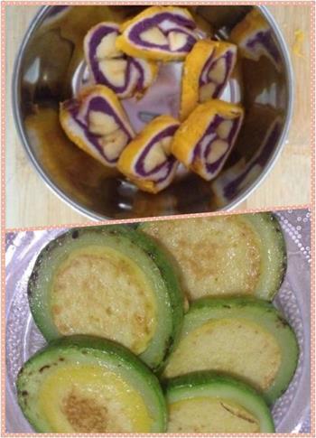 香蕉紫薯吐司卷的做法步骤1