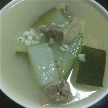 薏米冬瓜鸭肉汤的做法步骤5