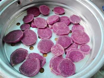 焗烤紫薯西米的做法步骤3