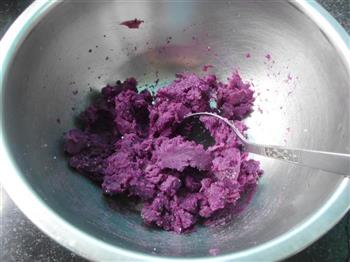 焗烤紫薯西米的做法步骤6