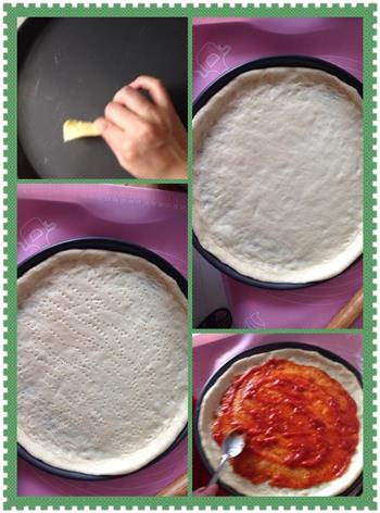披萨的做法步骤4
