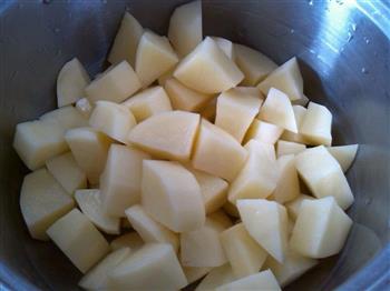 土豆烧肉块的做法步骤2