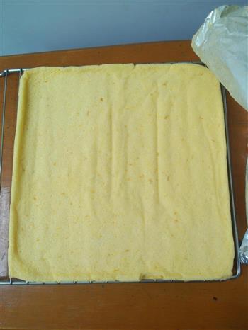 南瓜蜂蜜蛋糕卷的做法步骤16