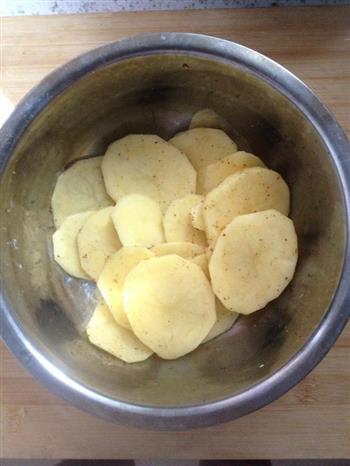 香煎土豆片的做法步骤2