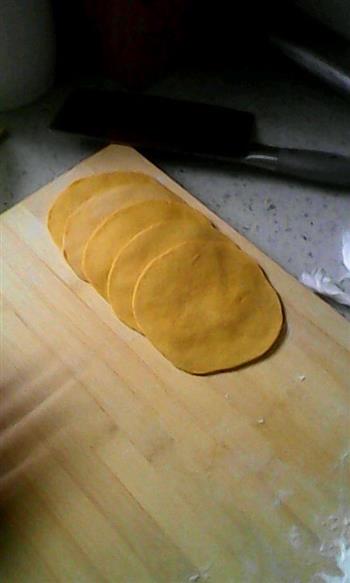 烤南瓜花式面包的做法步骤4