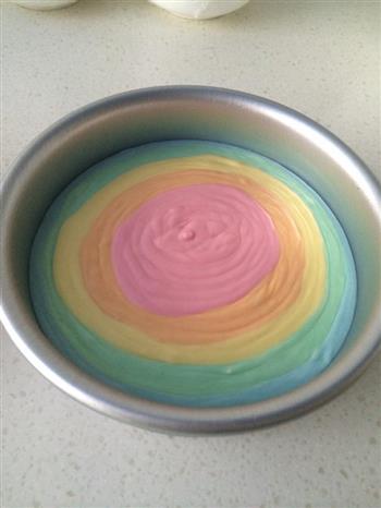 彩虹慕斯蛋糕的做法步骤15