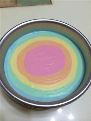 彩虹慕斯蛋糕的做法步骤16