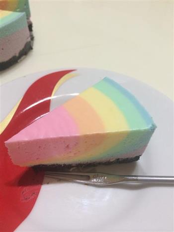 彩虹慕斯蛋糕的做法图解18