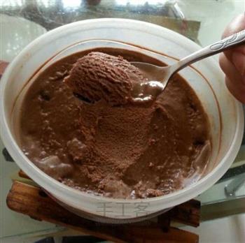 巧克力冰淇淋的做法步骤5