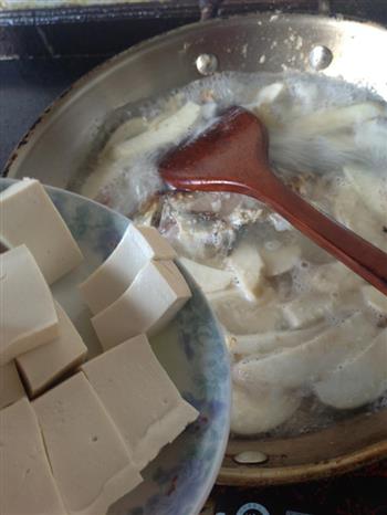 菌菇豆腐煲鲫鱼汤的做法步骤10