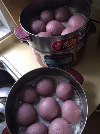 紫薯馒头的做法图解6