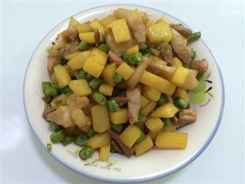 土豆豆角焖饭的做法步骤5