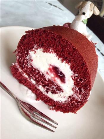红丝绒蛋糕卷的做法图解1