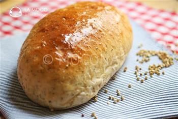 欧芹荞麦肉松面包的做法步骤15