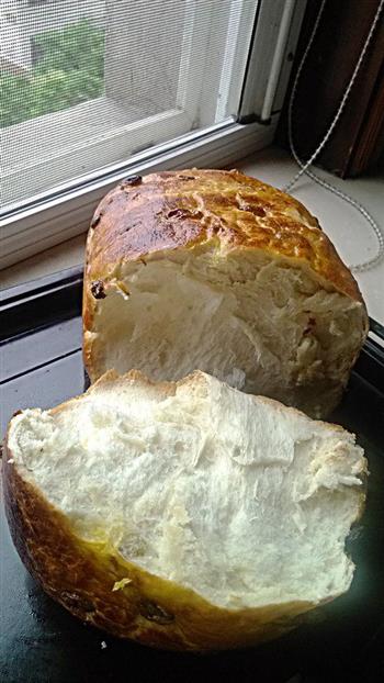 面包机迪艾法-蜂蜜葡萄干面包的做法图解10
