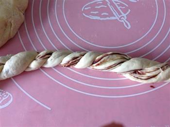 喷香花纹红豆面包的做法步骤3
