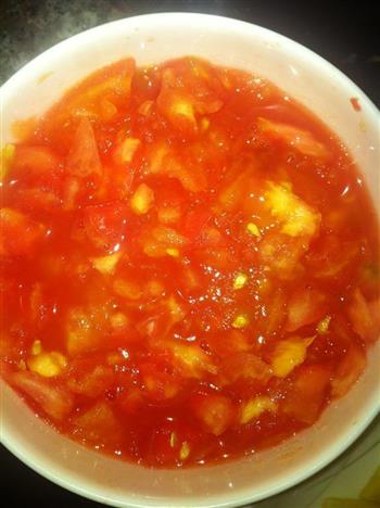 西红柿尖椒肉丝的做法步骤1
