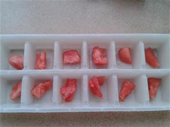 西瓜冰块的做法图解2