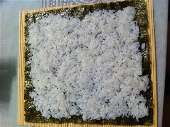 紫菜包饭-金枪鱼玉米沙拉的做法步骤6