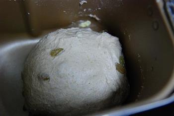 意式全麦葡萄干面包的做法步骤4