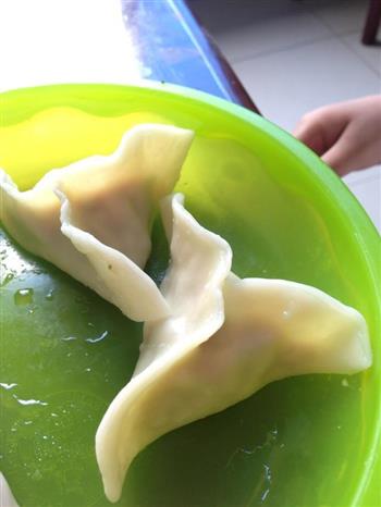 宝宝食谱-包菜豆角虾仁猪肉水饺的做法步骤7