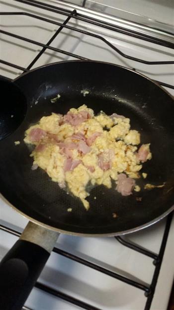 白粥加炒蛋的做法步骤3