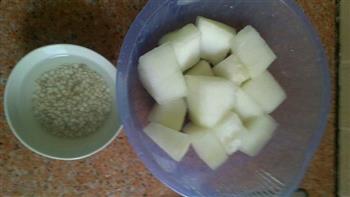 薏米冬瓜汤的做法步骤1