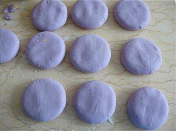 紫薯椰蓉南瓜饼的做法步骤16