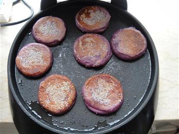 紫薯椰蓉南瓜饼的做法图解18