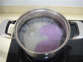 紫薯椰蓉南瓜饼的做法步骤7