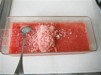 冰爽消暑的西瓜冰沙的做法图解6
