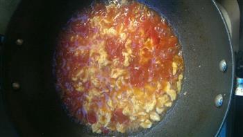 爆好吃的西红柿炒鸡蛋的做法步骤6