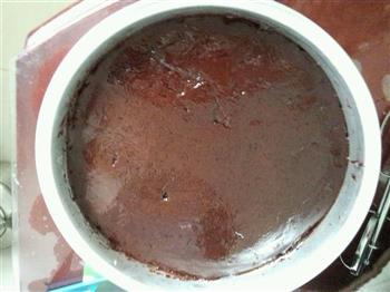 酸奶黑巧克力重起司蛋糕的做法步骤5