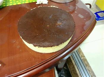 酸奶黑巧克力重起司蛋糕的做法步骤6
