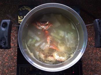 螃蟹冬瓜汤的做法步骤4